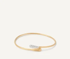 Marco Bicego Bracelets|Bypass Diamond Bangle