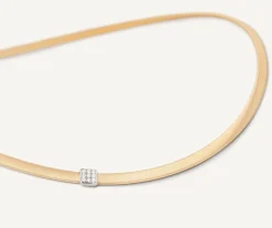 Marco Bicego Necklaces|Classic Gold Diamond Necklace