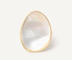 Marco Bicego Rings|Cocktail Ring With White, Lunaria Mother Of Pearl