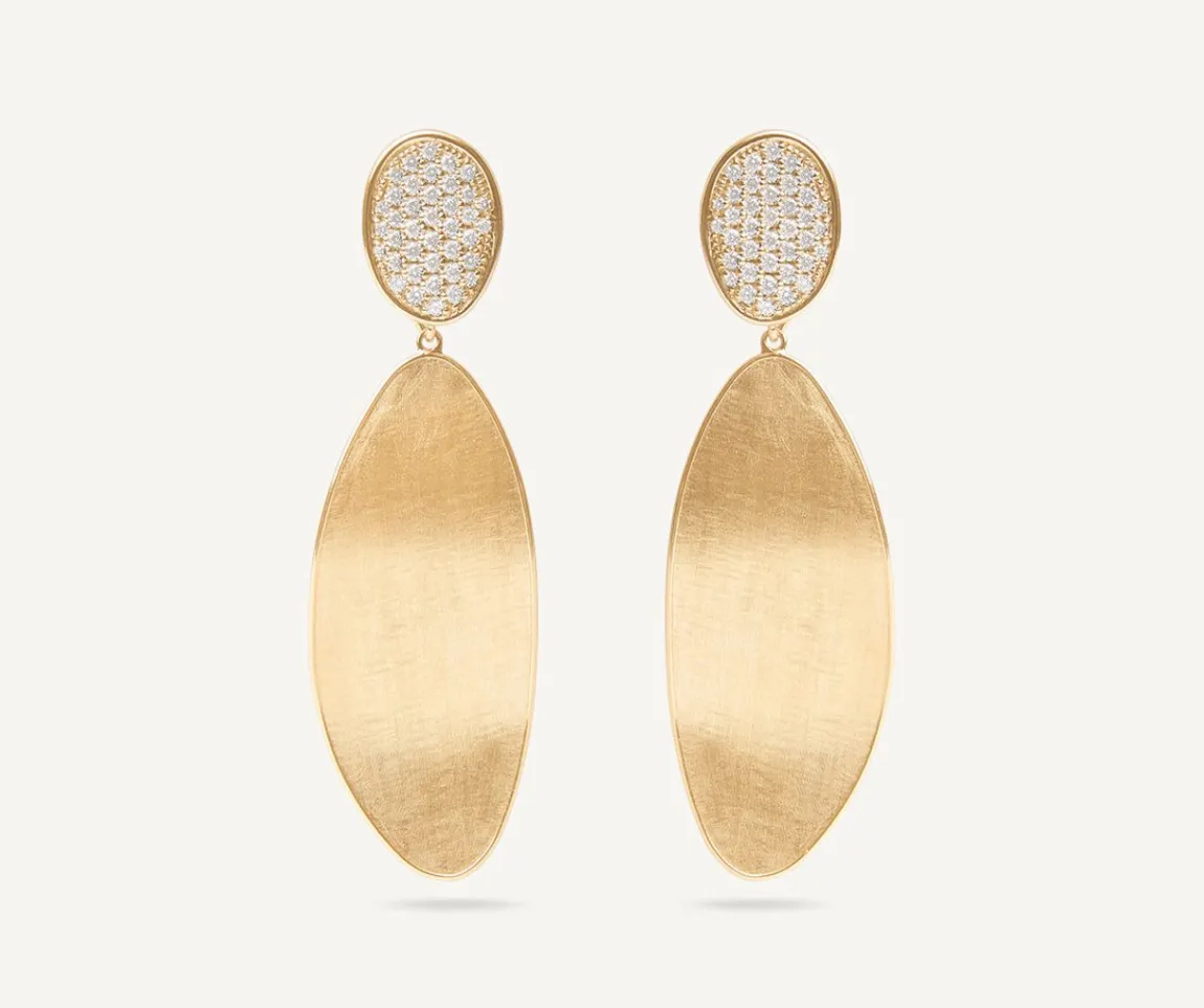 Marco Bicego Earrings|Convertible Gold Chandelier Earrings With Diamonds