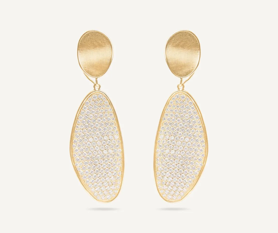 Marco Bicego Earrings|Convertible Gold Chandelier Earrings With Diamonds