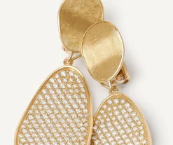 Marco Bicego Earrings|Convertible Gold Chandelier Earrings With Diamonds