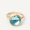 Marco Bicego Rings|Cyan Topaz Ring