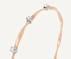 Marco Bicego Bracelets|Diamond Rose Gold Bracelet