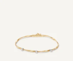 Marco Bicego Bracelets|Diamond Yellow Gold Bracelet
