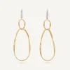 Marco Bicego Earrings|Diamond-Studded Drop Earrings