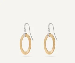 Marco Bicego Earrings|Diamond-Studded Earrings