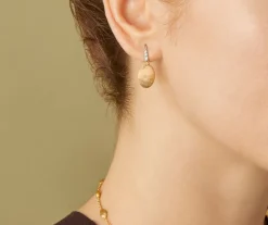 Marco Bicego Earrings|Diamond-Studded Earrings