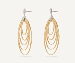 Marco Bicego Earrings|Gold And Diamond Chandelier Earrings, Large