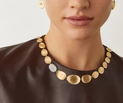 Marco Bicego Necklaces|Gold Diamond Necklace