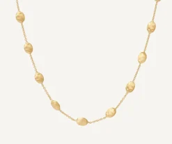 Marco Bicego Necklaces|Gold Necklace With Mini Oval Elements