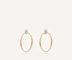 Marco Bicego Earrings|Gold Stud Earrings With Diamonds