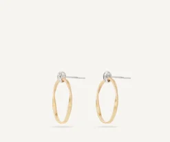 Marco Bicego Earrings|Gold Stud Earrings With Diamonds