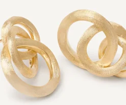 Marco Bicego Earrings|Gold Stud Earrings With Links