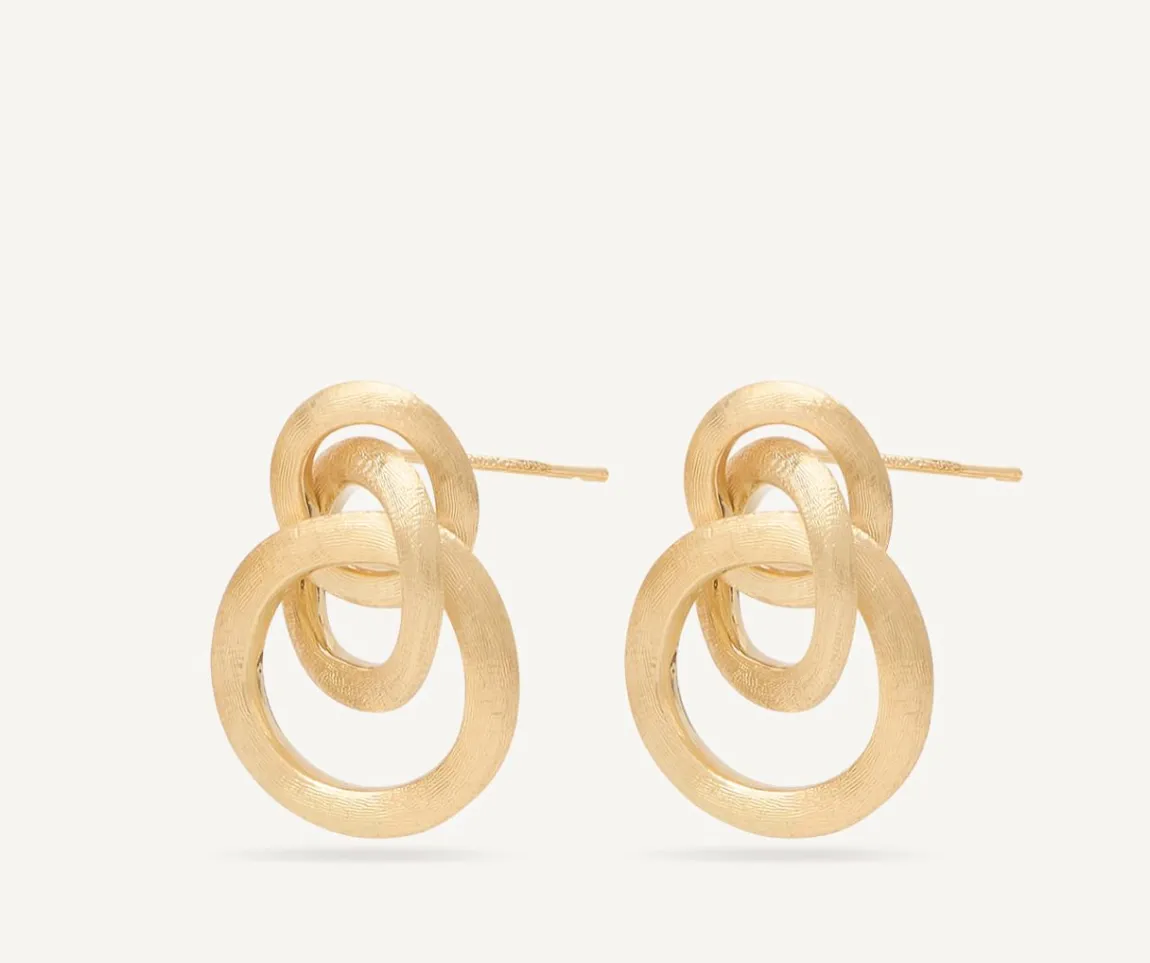Marco Bicego Earrings|Gold Stud Earrings With Links
