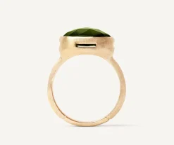 Marco Bicego Rings|Green Tourmaline Ring, Large