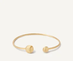 Marco Bicego Bracelets|18Kt Yellow Gold Bangle With Large Beads
