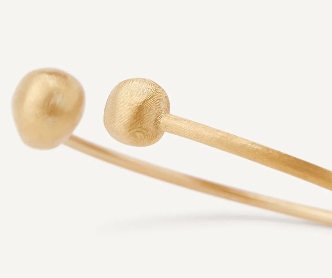 Marco Bicego Bracelets|18Kt Yellow Gold Bangle With Large Beads