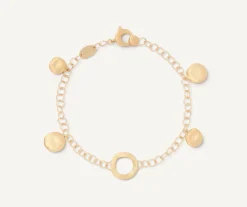 Marco Bicego Bracelets|18Kt Yellow Gold Charm Bracelet