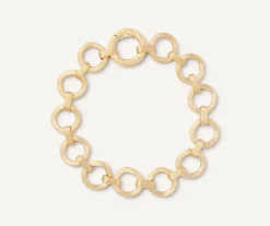 Marco Bicego Bracelets|18Kt Yellow Gold Flat Link Bracelet