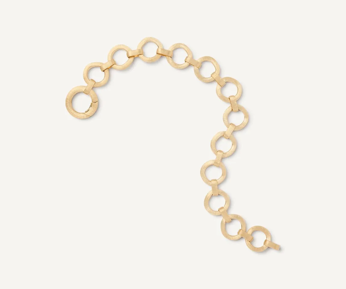 Marco Bicego Bracelets|18Kt Yellow Gold Flat Link Bracelet