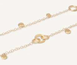 Marco Bicego Necklaces|18Kt Yellow Gold Long Necklace With Charms