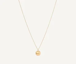 Marco Bicego Necklaces|18Kt Yellow Gold Necklace With Diamond Pendant
