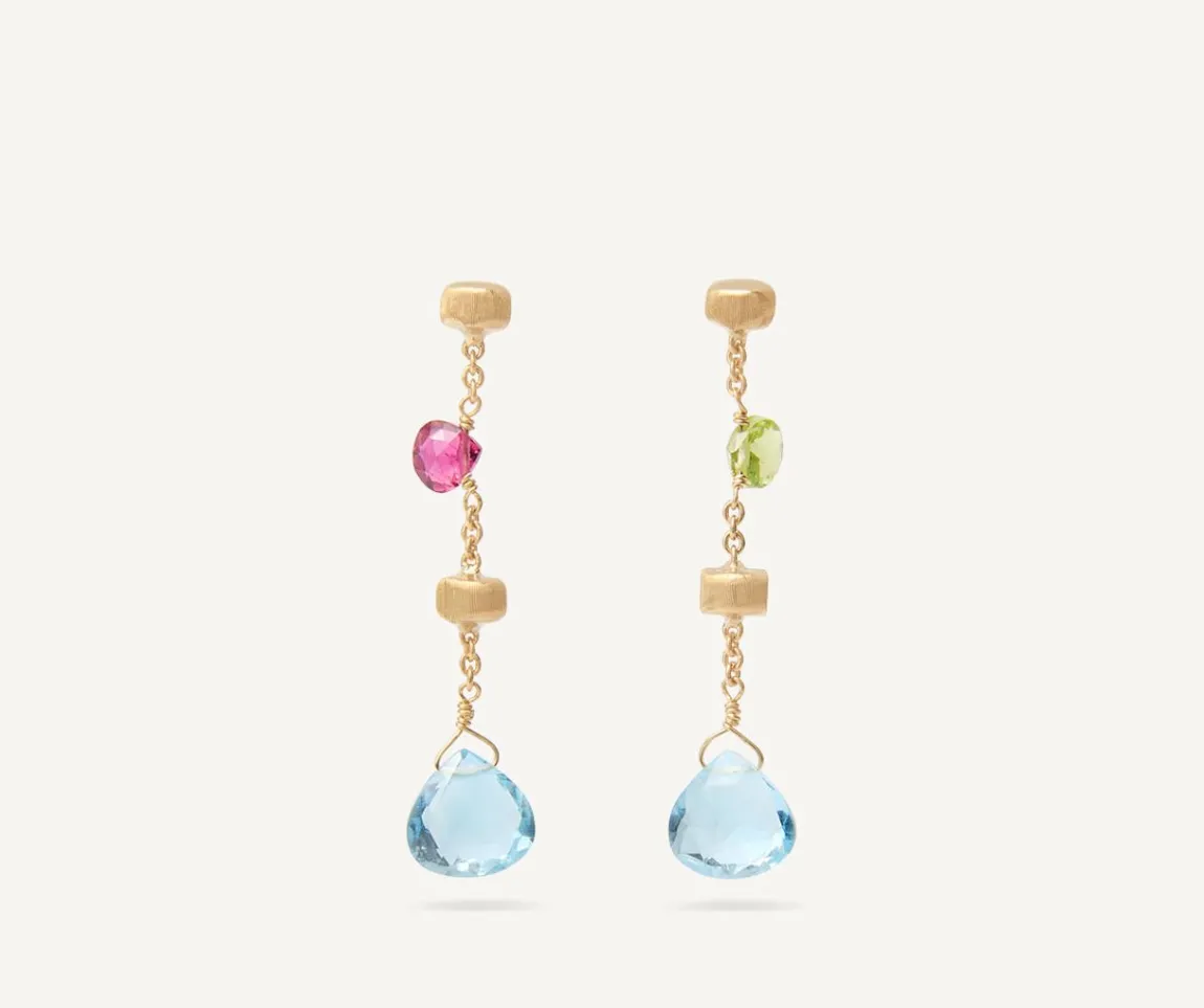 Marco Bicego Earrings|Mini Multicoloured Topaz Earrings