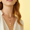Marco Bicego Necklaces|Mixed Gemstone And Pearls 18Kt Yellow Gold Lariat Necklace