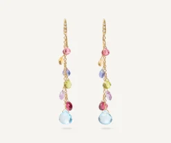 Marco Bicego Earrings|Multicoloured Diamond-Studded Earrings