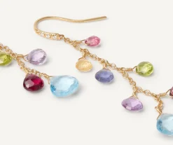 Marco Bicego Earrings|Multicoloured Diamond-Studded Earrings