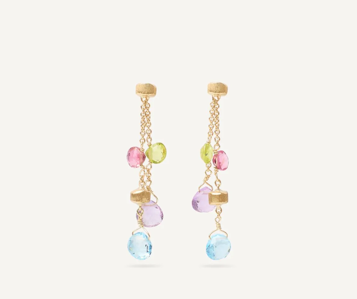 Marco Bicego Earrings|Multi-Strand Gold Earrings