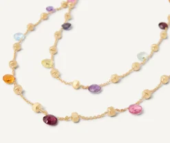 Marco Bicego Necklaces|Necklace With Multicoloured Gemstones