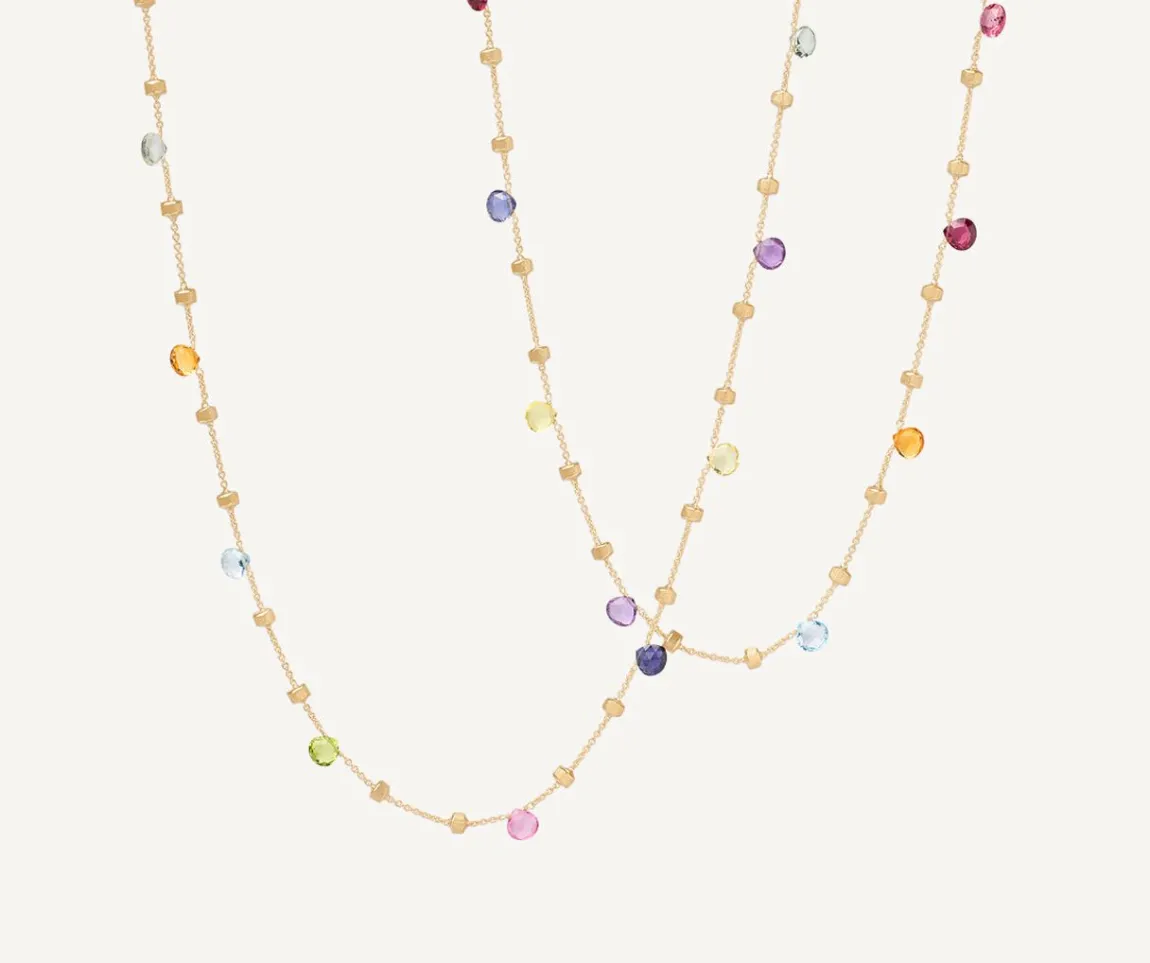 Marco Bicego Necklaces|Necklace With Multicoloured Gemstones