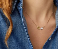 Marco Bicego Necklaces|Pendant Chain Necklace With Diamonds, Mini