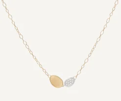 Marco Bicego Necklaces|Pendant Chain Necklace With Diamonds, Mini
