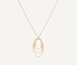 Marco Bicego Necklaces|Pendant Necklace With Diamond Elements