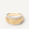 Marco Bicego Rings|Ring With Diamond-Studded Plaque