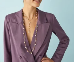 Marco Bicego Necklaces|Sautoir With Pearls And Multicolored Gems