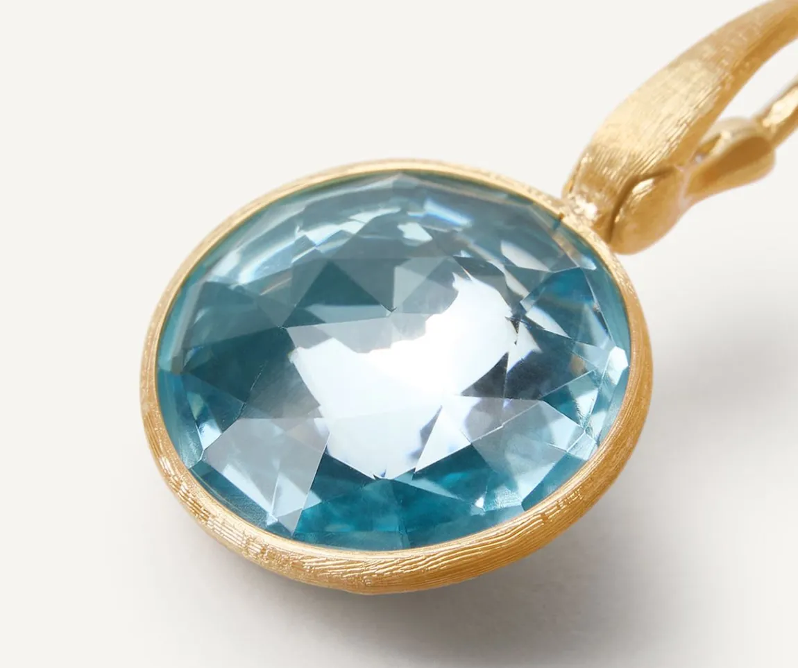 Marco Bicego Pendants|Stackable Sky-Blue Topaz Pendant, Small