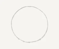 Marco Bicego Necklaces|White Gold Diamond Necklace