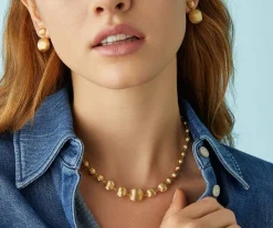 Marco Bicego Necklaces|Yellow Gold Bead Necklace