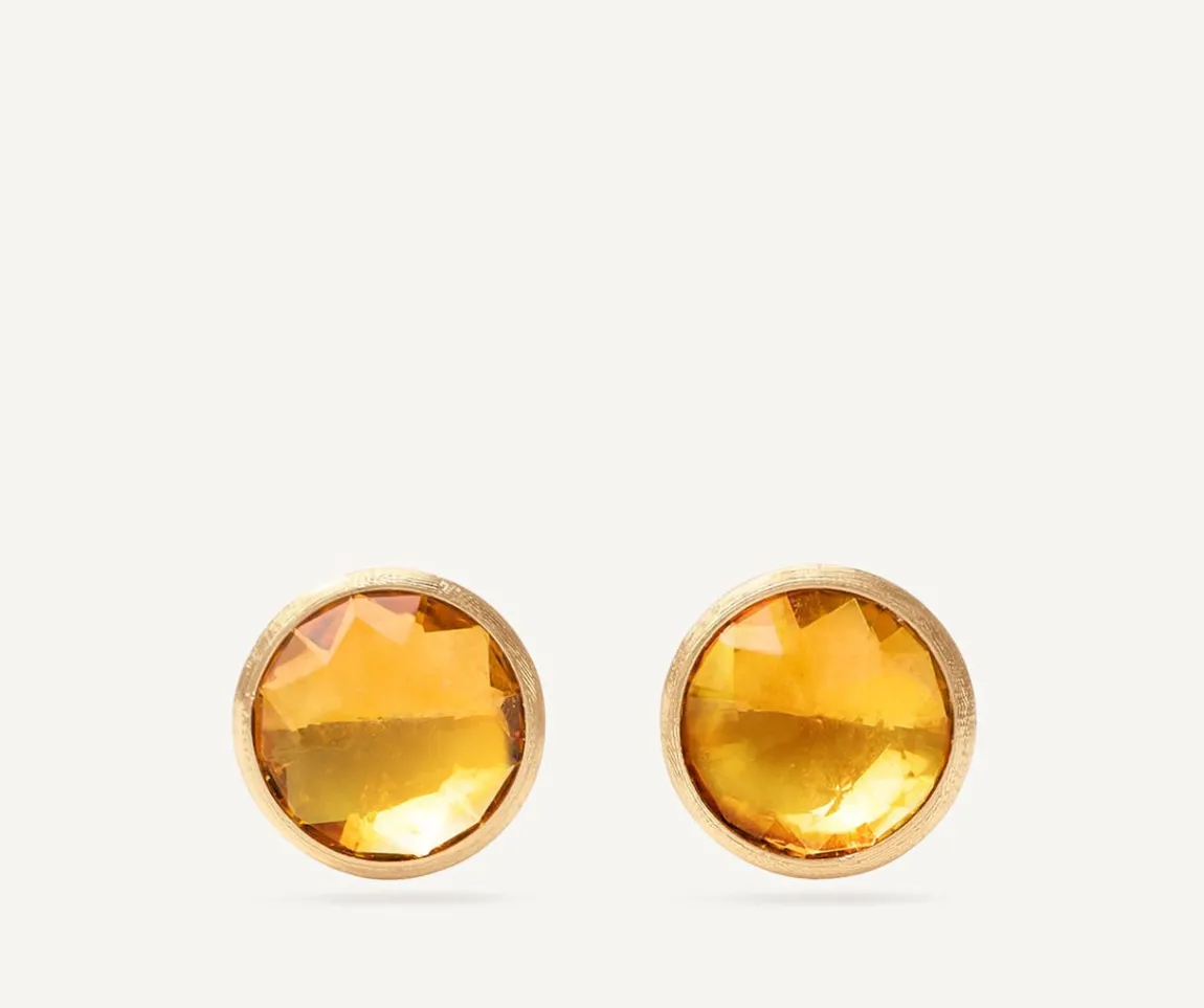 Marco Bicego Earrings|Yellow Quartz Stud Earrings, Large