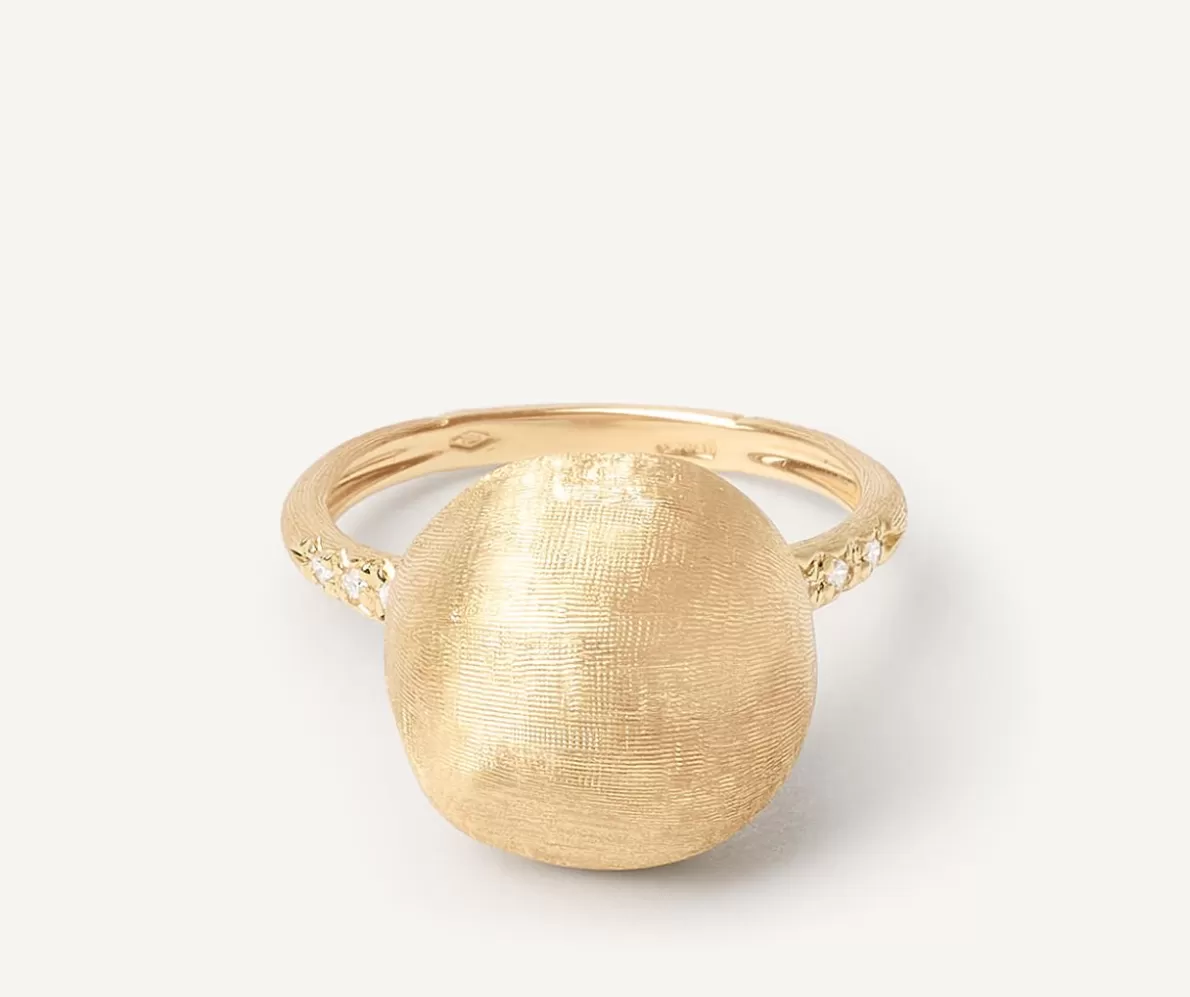 Marco Bicego 18Kt Yellow Gold And Diamond Ring | Rings