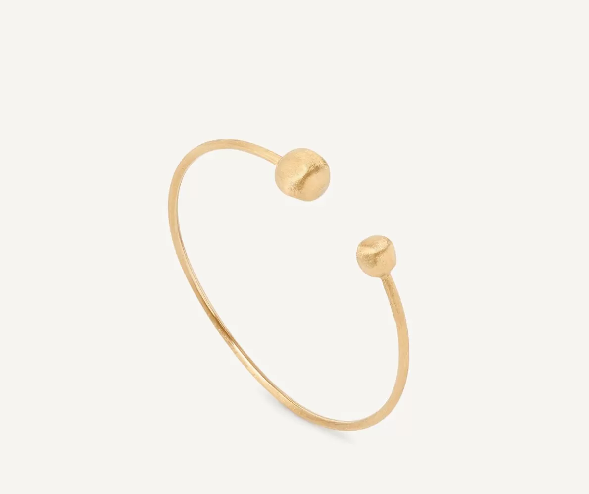 Marco Bicego 18Kt Yellow Gold Bangle With Large Beads | Bracelets