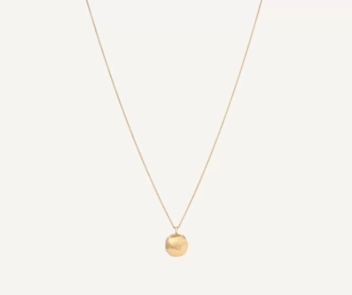 Marco Bicego 18Kt Yellow Gold Necklace With Diamond Pendant | Necklaces