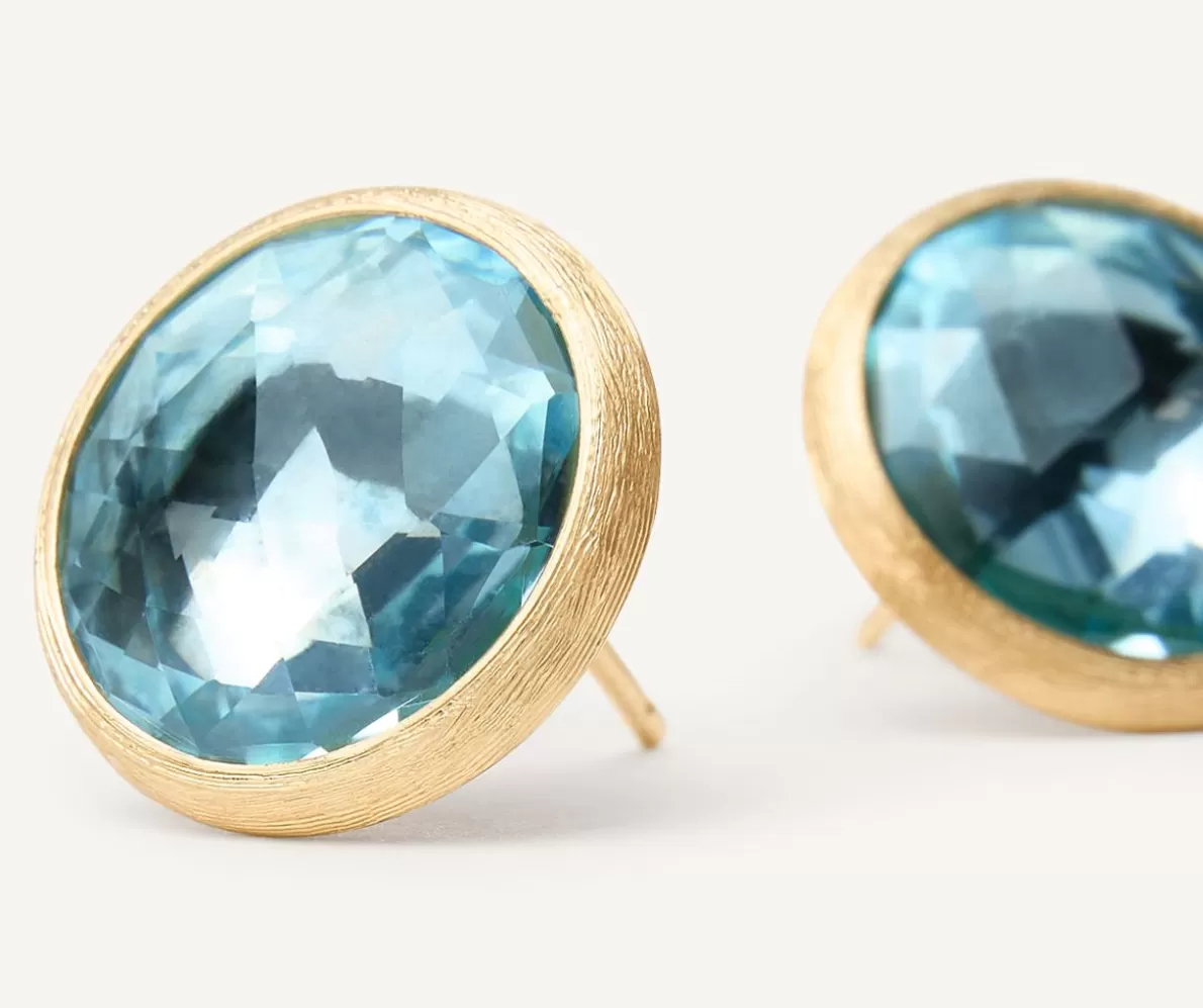 Marco Bicego Blue Topaz Stud Earrings, Large | Earrings