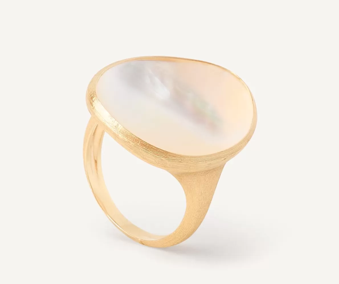 Marco Bicego Cocktail Ring With White, Lunaria Mother Of Pearl | Rings