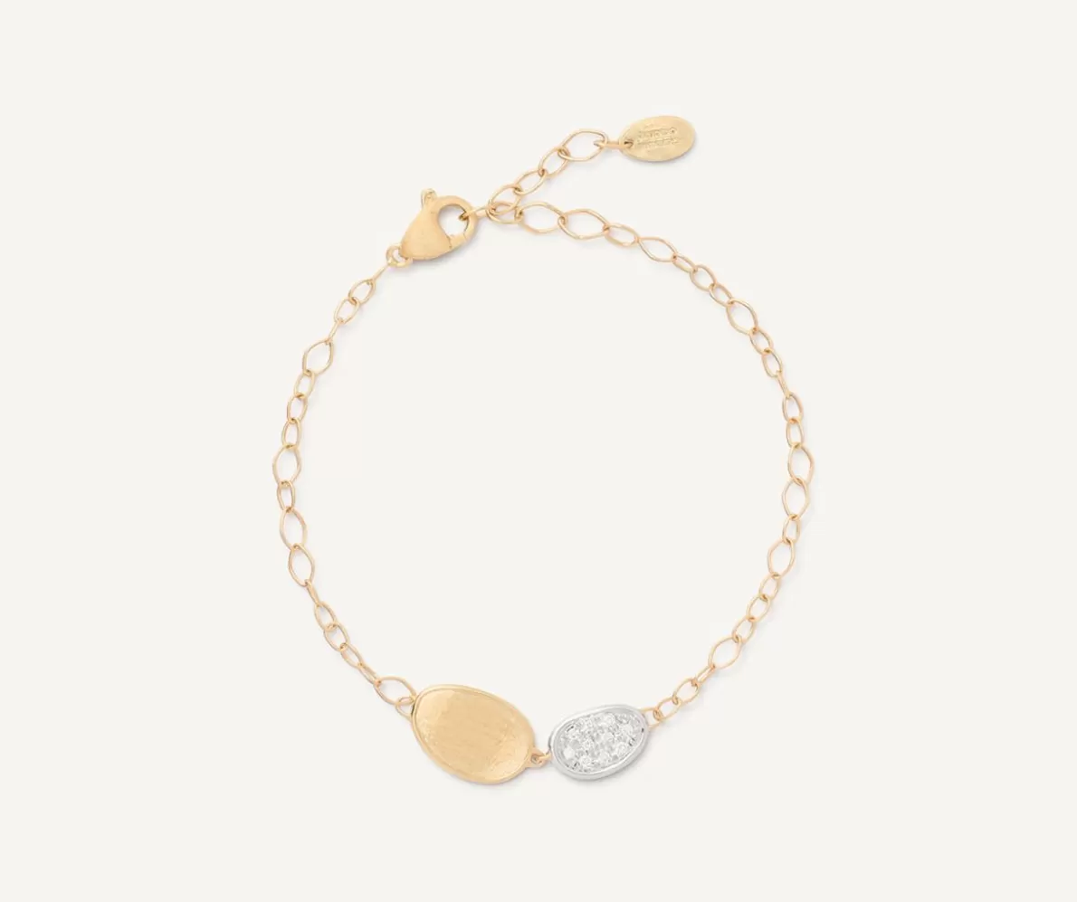 Marco Bicego Diamond Bracelet With Adjustable Chain, Mini | Bracelets