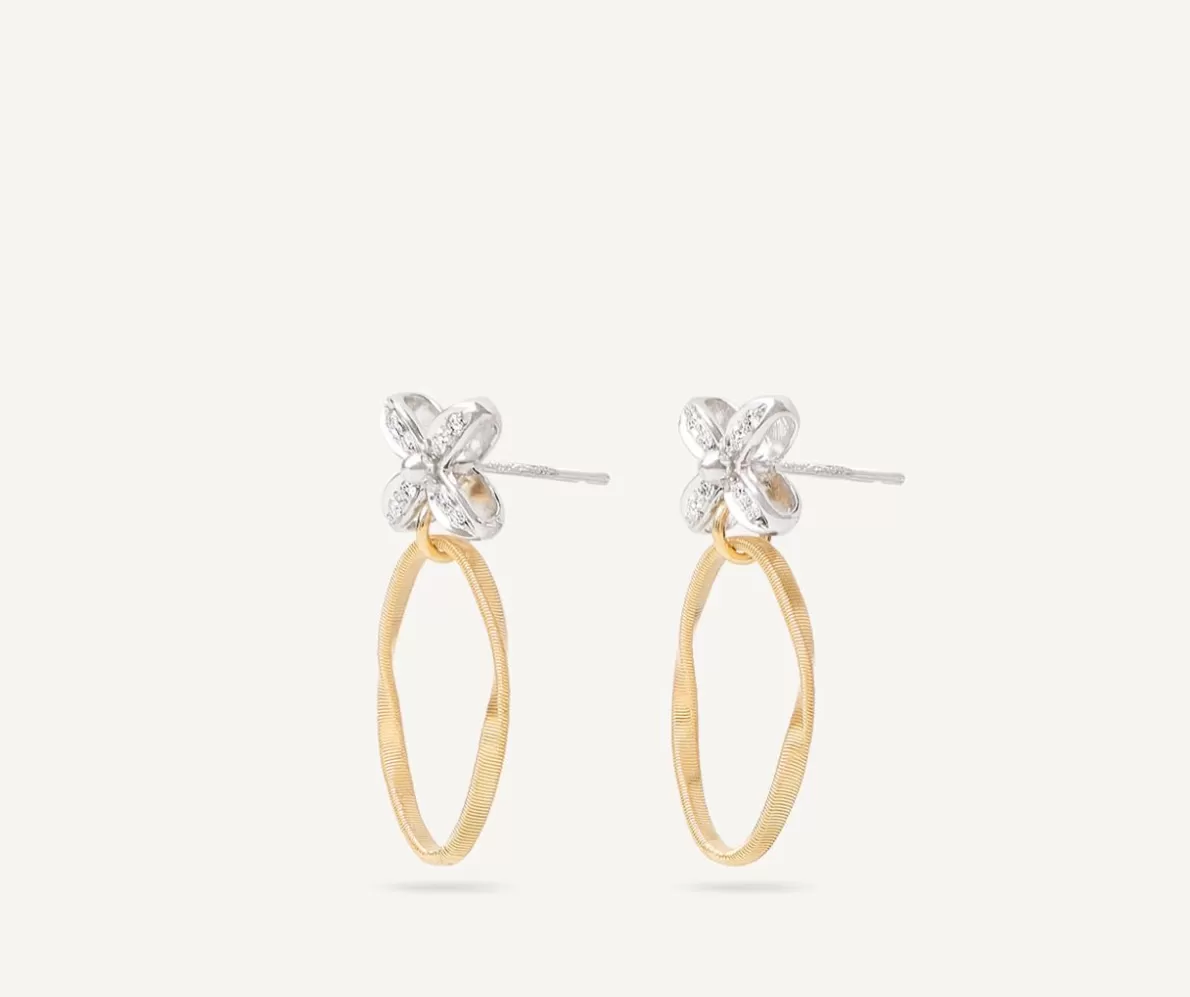 Marco Bicego Diamond Earrings With Floral Elements | Earrings